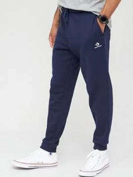 image of Converse Embroidered Star Chevron Pants - Navy