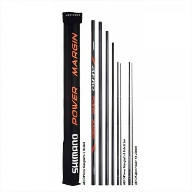 Image of Shimano Aero Power Margin 8.5m Pole Package
