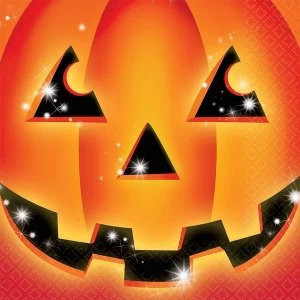 Image of Pumpkins Luncheon Napkin, 33 cm