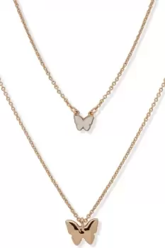 Image of PE 25MM HEART DROP HOOP-GLD/BLACK