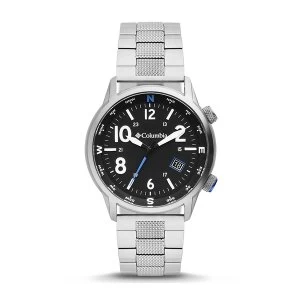 Image of Columbia CSC01-005 Outbacker Black 3-Hand Date Stainless Steel Bracelet Watch