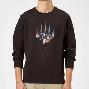 Image of Magic The Gathering Key Art With Logo Sweatshirt - Black - L