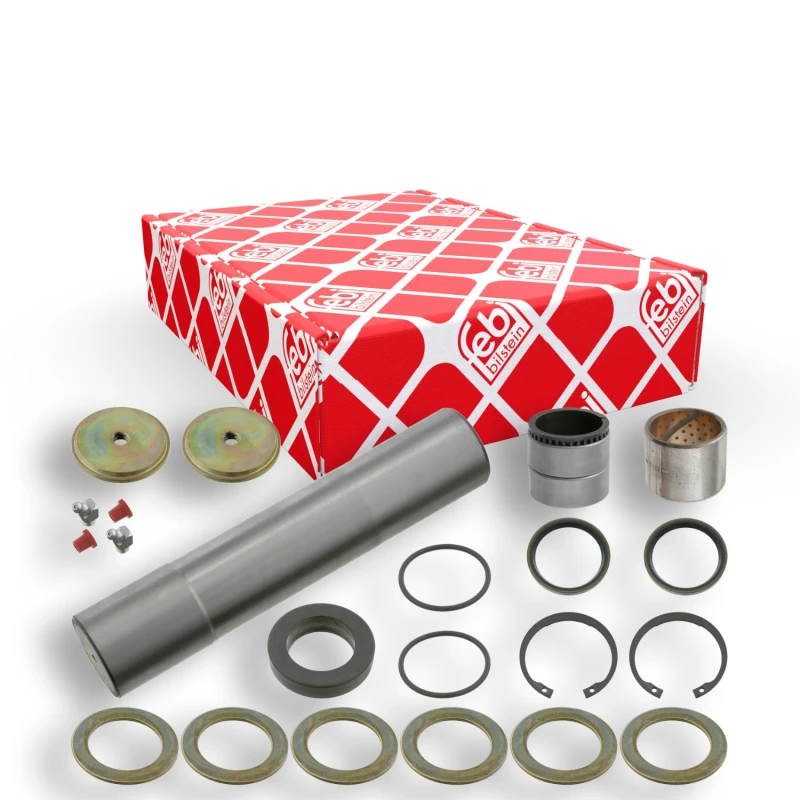 Image of FEBI BILSTEIN 15216 Repair Kit, stub axle pin Front Axle Right, OE Turbo NEW Repair Kit,stub axle pin (652)