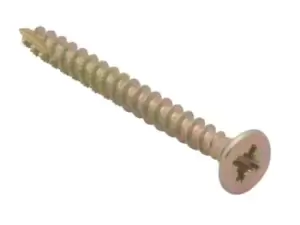 Image of Forgefix FORSP440YT Spectre PZ Compatible Wood Screw CSK ZYP 4.0 x 40mm Tub 1200