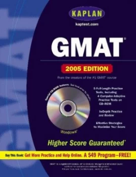 Image of Gmat 2005 with Cd-Rom by Kaplan Interactive Paperback