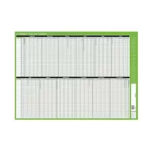 Image of Q-Connect Day Planner Mounted 2024 KFDPM24 KFDPM24