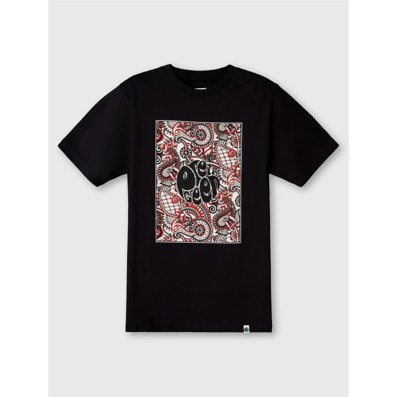 Image of Pretty Green Resonance Box Logo T-Shirt Black S