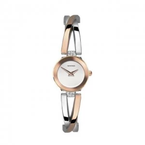 image of Sekonda Silver And Two-Tone Rose Dress Watch - 40037