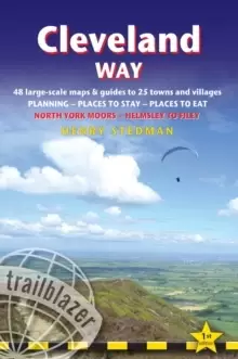 Image of Cleveland Way (Trailblazer British Walking Guide) : 48 Large-Scale Walking Maps, Town Plans, Overview Maps - Planning, Places to Stay, Places to Eat: