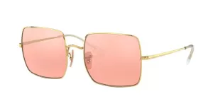 Image of Ray-Ban Square Sunglasses - Pink