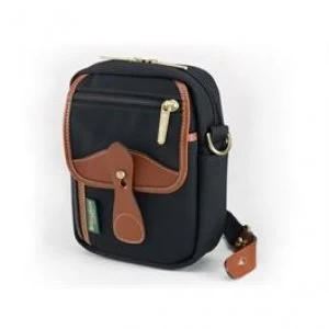 Image of Billingham Compact Black Canvas/Tan