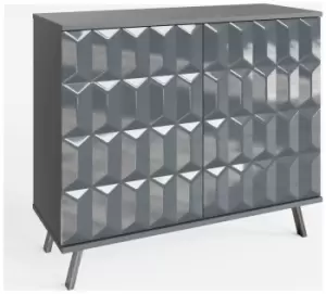 image of Frank Olsen Elevate 2 Door Sideboard - Grey