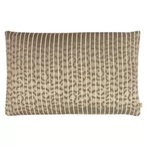 Image of Kai Wrap Caracal Striped Cushion Cover (One Size) (Bronze)