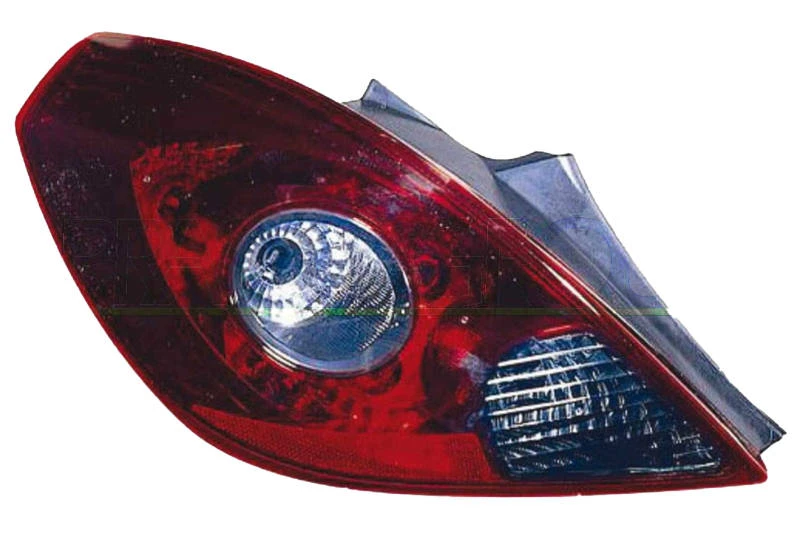 Image of PRASCO OP0344164 Rear light TYC without bulb holder, Left Combination Rearlight (391)
