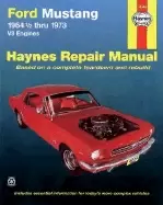 Image of ford mustang mach 1 gt shelby and boss v 8 haynes repair manual