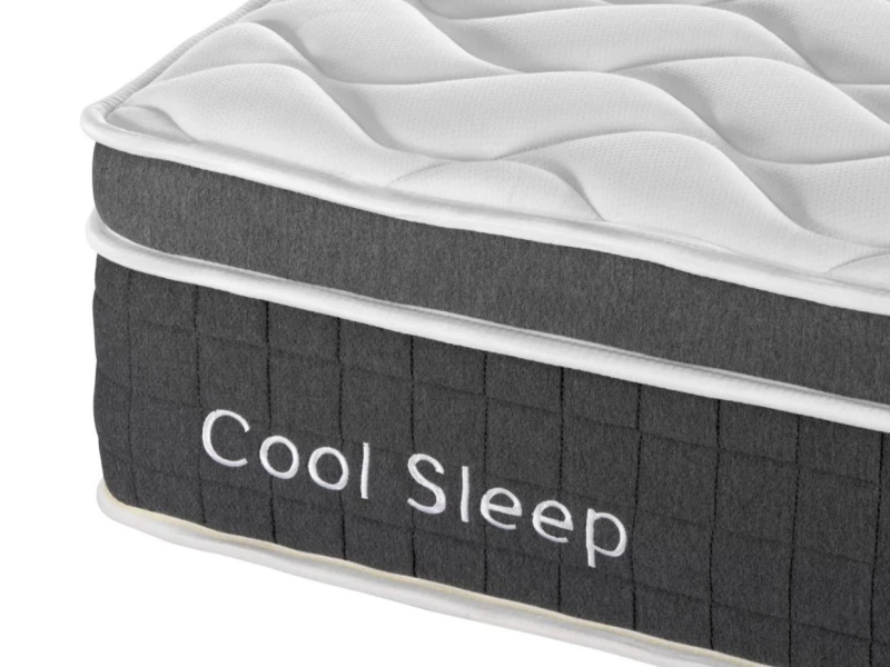 Image of Arthur Sleep Cool Memory Foam Medium Firm Gel Hybrid Mattress in White Size: Small Double White Unisex Small Double