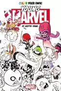Image of color your own young marvel by skottie young