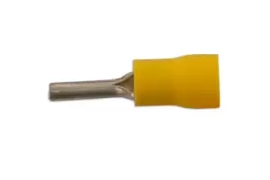 Image of Yellow Pin Terminal 14mm Pk 100 Connect 30225