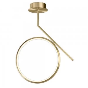 Image of Ceiling, 25W LED, 3000K, 1875lm, IP20, Satin Gold