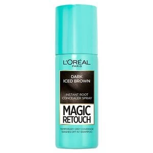 Image of LOreal Paris Magic Retouch Dark Iced Brown 75ml