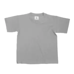 Image of B&C Kids/Childrens Exact 150 Short Sleeved T-Shirt (5-6) (Sport Grey)