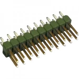 Image of TE Connectivity Pin strip standard No. of rows 2 Pins per row 9 826656 9