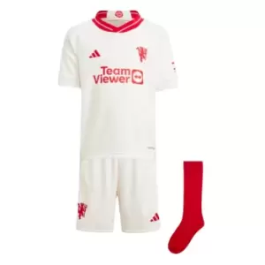 image of 2023-2024 Man Utd Third Mini Kit