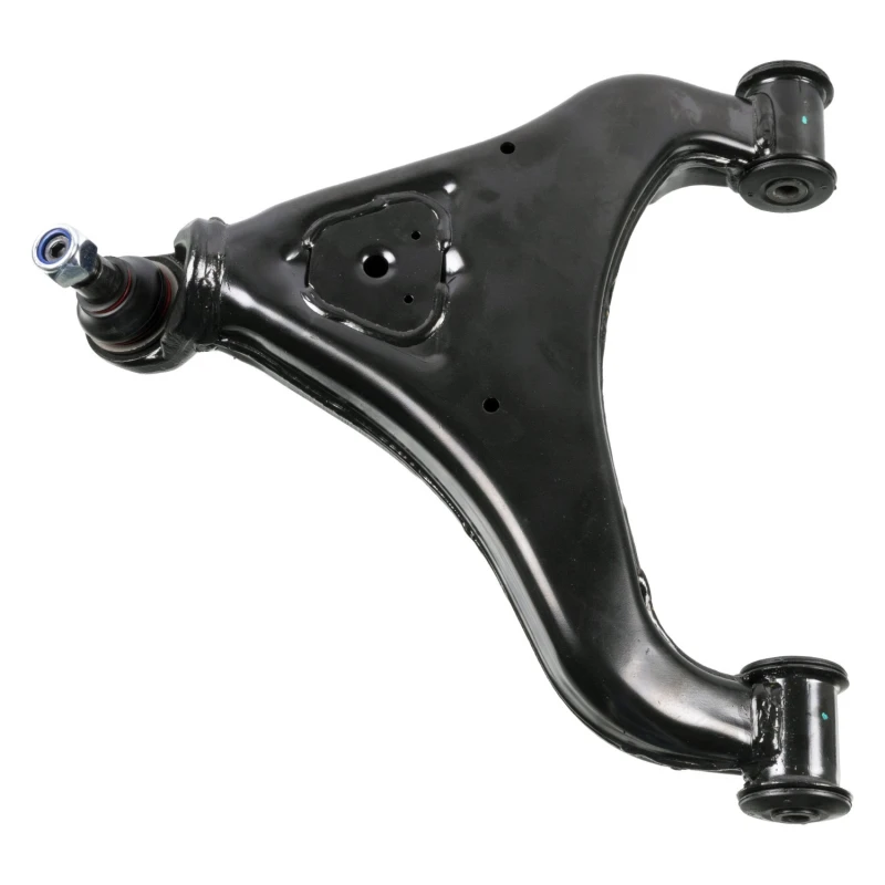 Image of FEBI BILSTEIN 36252 Suspension arm Triangular Control Arm (CV), Sheet Steel, Front Axle Left, with ball joint, with lock nut Sheet Steel Track Control