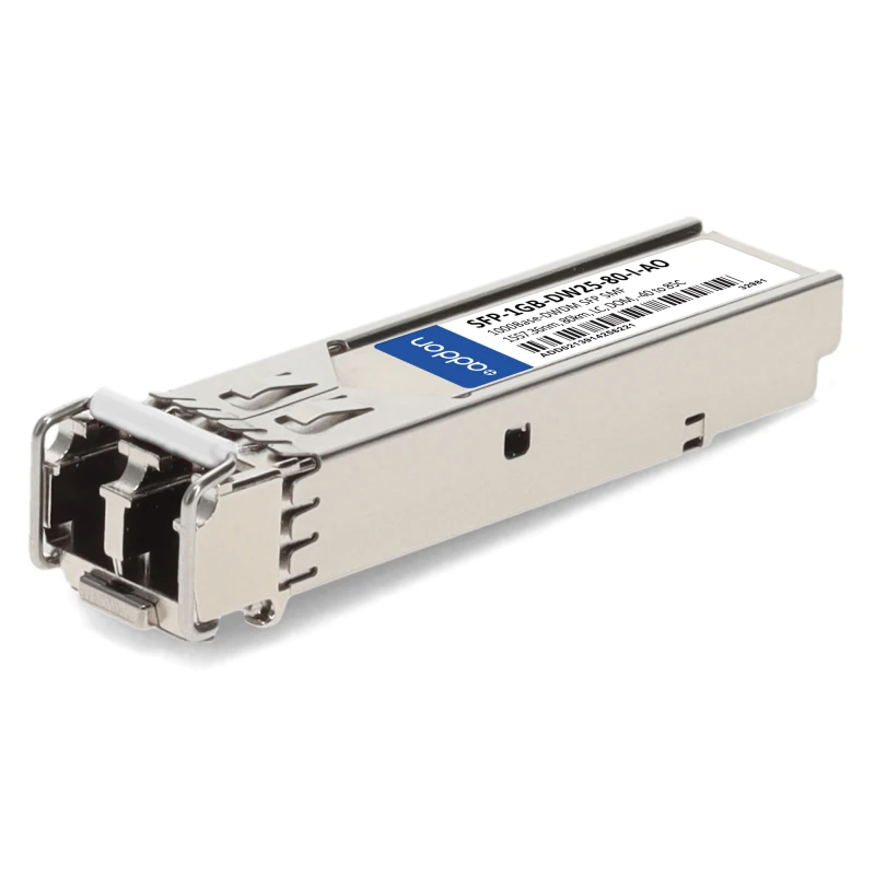 Image of AddOn Networks SFP-1GB-DW25-80-I-AO network transceiver module Fiber o
