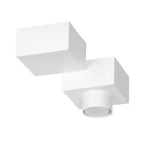 Image of Optix White Surface Mounted Downlight 1x GU10