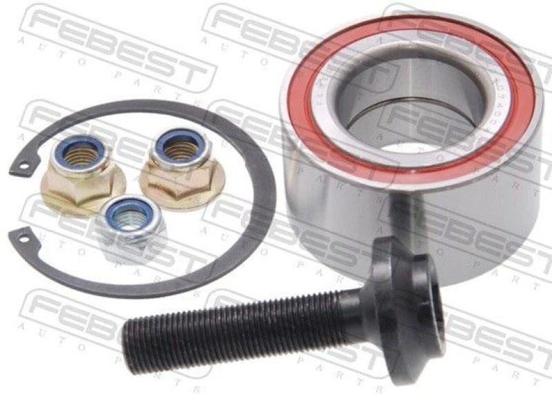 Image of FEBEST Wheel bearing kit FEBEST DAC40740040-KIT