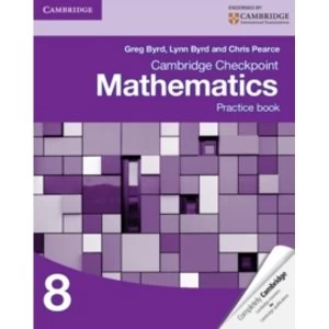 image of Cambridge Checkpoint Mathematics Practice Book 8