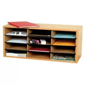 Image of 12 Section Classroom Literature Organiser
