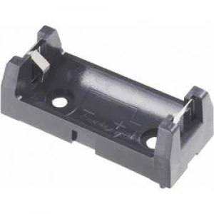 image of Battery tray 1x 23 AA Through hole L x W x H 43 x 18 x 15mm Keystone 1029