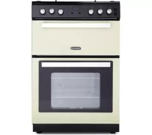 Image of Montpellier RMC61DFC 60cm Dual Fuel Cooker - Cream & Black