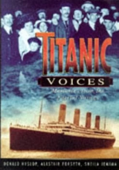 Image of Titanic Voices by Donald Hyslop Paperback