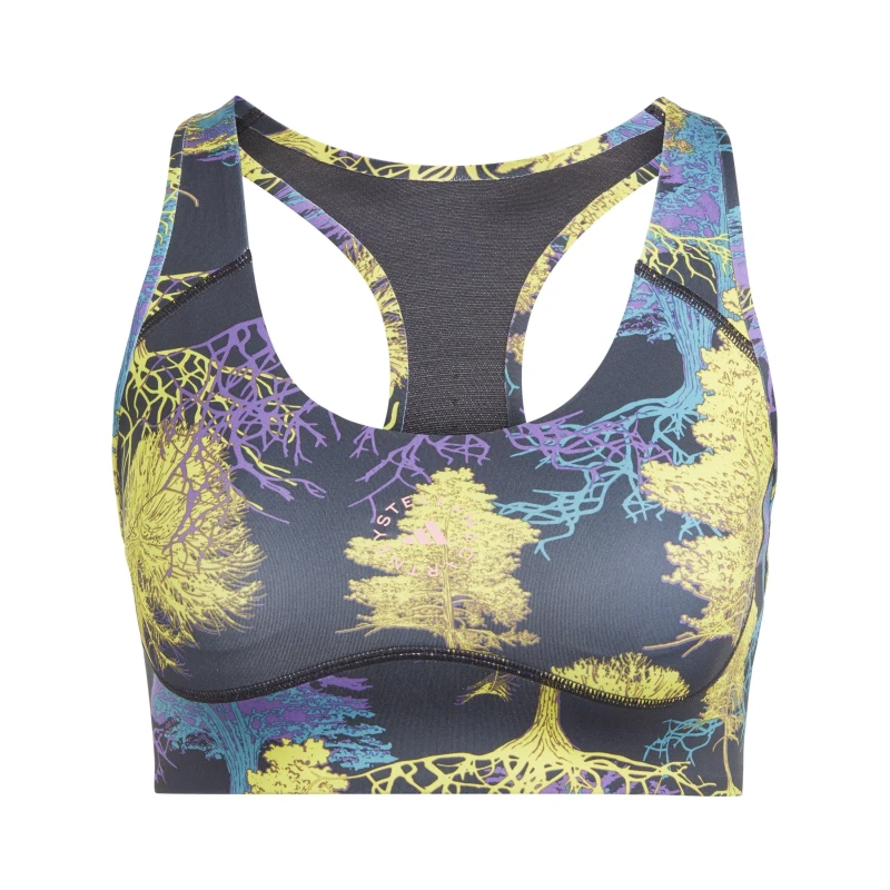 Image of adidas Non-Wired Medium Impact Sports Bra Green female 2XSD