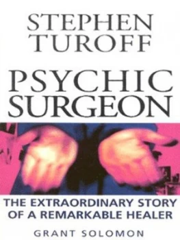 Image of Stephen Turoff by Grant Solomon Book