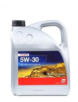 Image of FEBI BILSTEIN Engine Oil DACIA,HONDA,VW 32943 07510002545,07510017866,83212365933 MB22952,5W30Longlife,A5W30Longlife,5W30Longlife,5W30Longlife