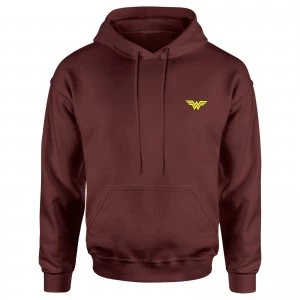 Image of DC Wonder Woman Unisex Hoodie - Burgundy - XL