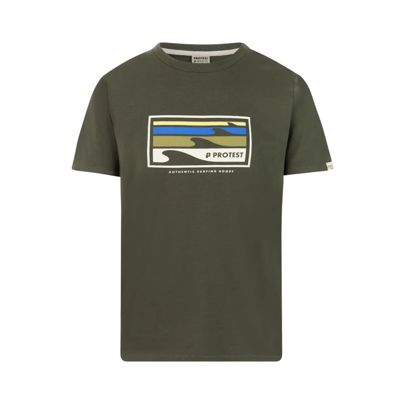 Image of Protest T-Shirt Protest Hanwell Vert Male S