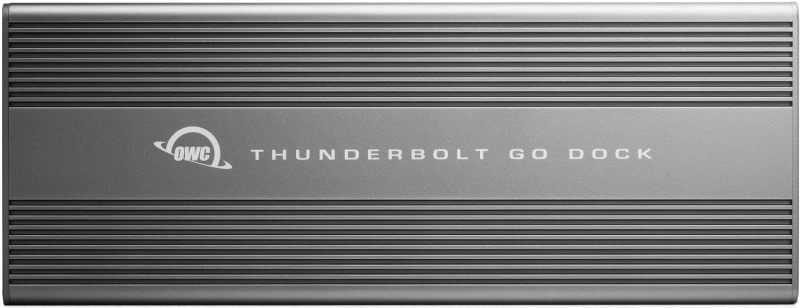 Image of OWC OWC Thunderbolt Go Dock Docking Thunderbolt 4 Grey OWCTB4DKG11P