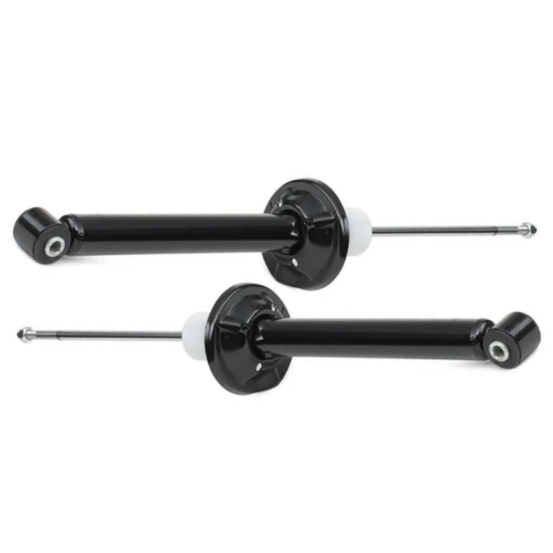 Image of RIDEX 854S18791 Shock absorber Rear Axle, Gas Pressure, Twin-Tube, Spring-bearing Damper, Bottom eye Shock Absorber (854)