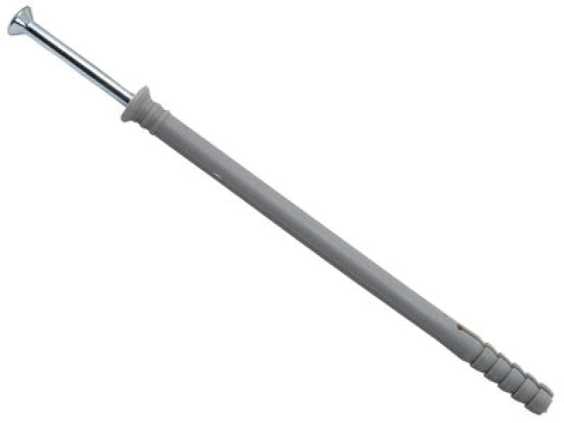 Image of Masonmate 8X135mm Nylon Hammer-In Fixings - Durable Box Of 50 For Secure Installations