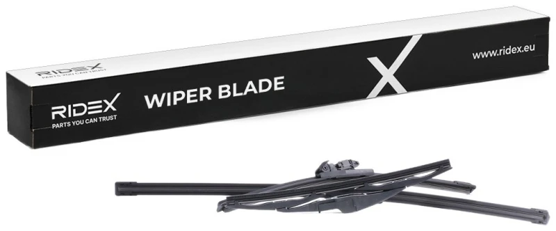 Image of RIDEX 298W17052 Wiper blade Front and Rear, Standard, 400mm Wiper Blade (298)