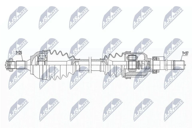 Image of NTY Drive shaft NTY NPW-CT-107