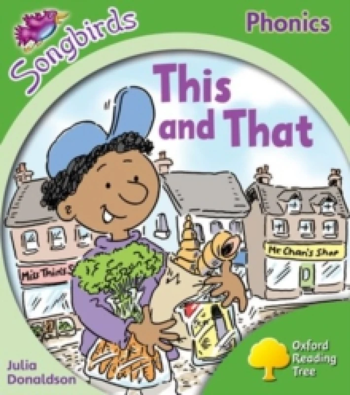 Image of Julia Donaldson Oxford Reading Tree Songbirds Phonics: Level 2: This and That Book Multi unisex