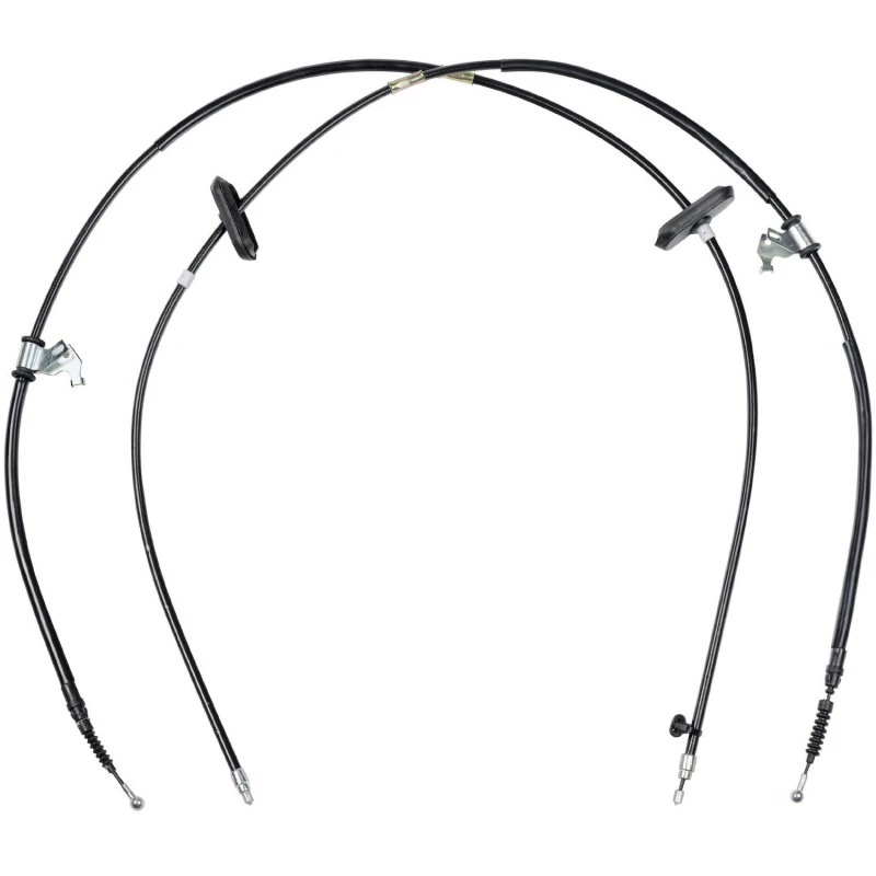 Image of RIDEX 124C1598 Brake Cable Rear, 1812/1685mm Cable,parking brake (124)