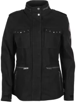 Image of Helstons Tara Ladies Motorcycle Textile Jacket, black, Size XL for Women, black, Size XL for Women