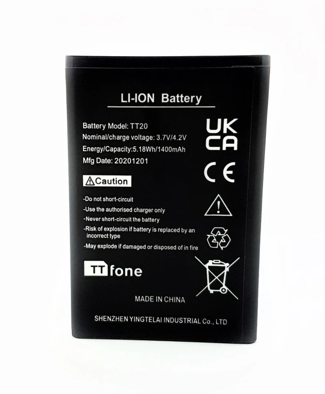 Image of TTfone Reliable TTBA20 Battery for TTfone TT20 - Authentic & Durable